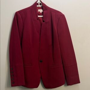 LOFT Burgundy Women's Blazer